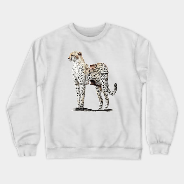 Cheetah Crewneck Sweatshirt by RedmerHoekstra